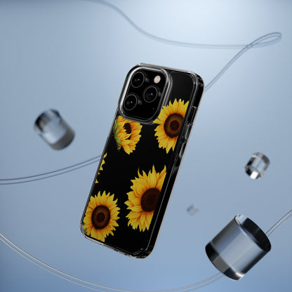 Sunflower - Clear Phone Cases