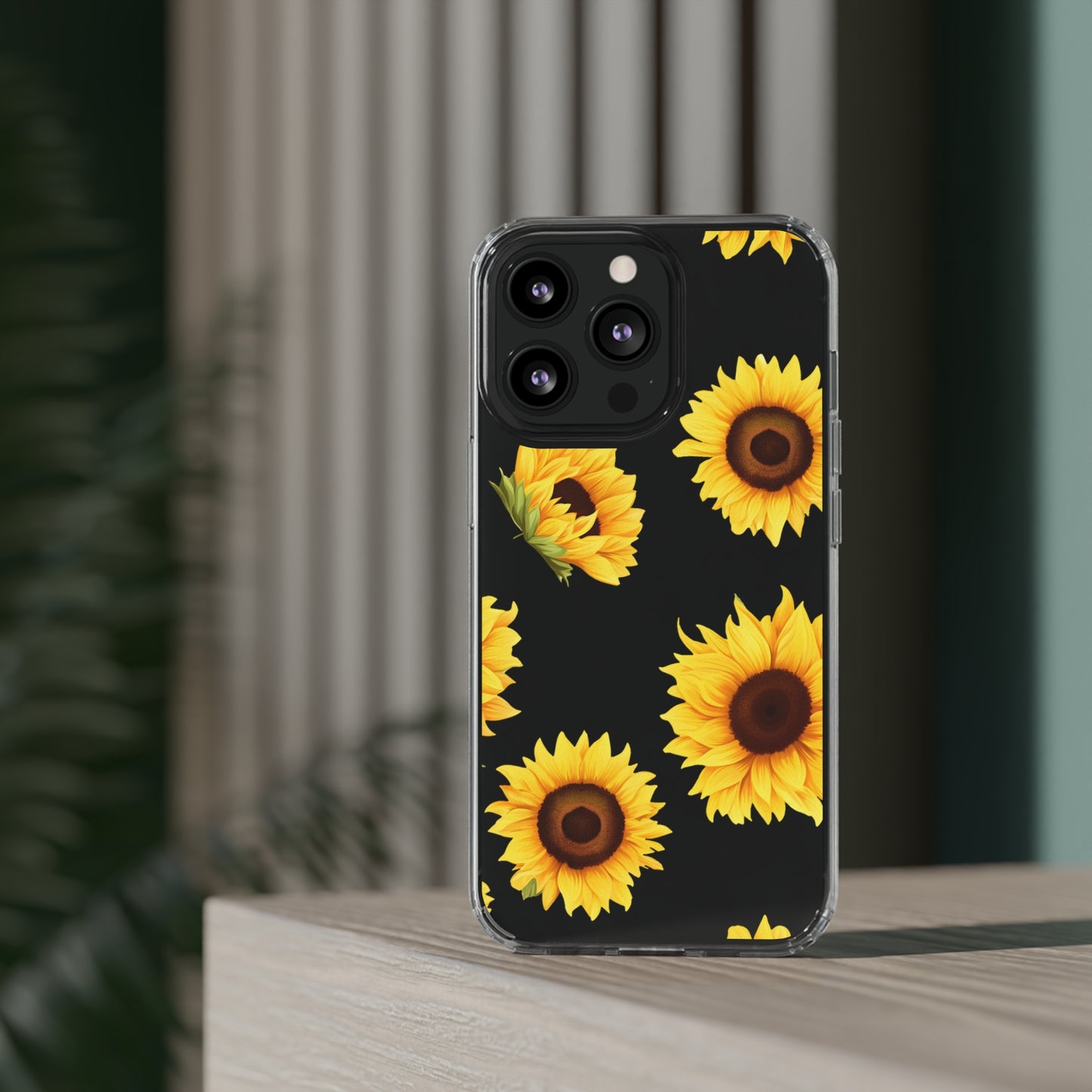 Sunflower - Clear Phone Cases