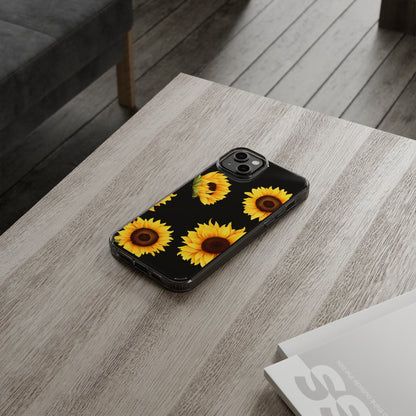 Sunflower - Clear Phone Cases