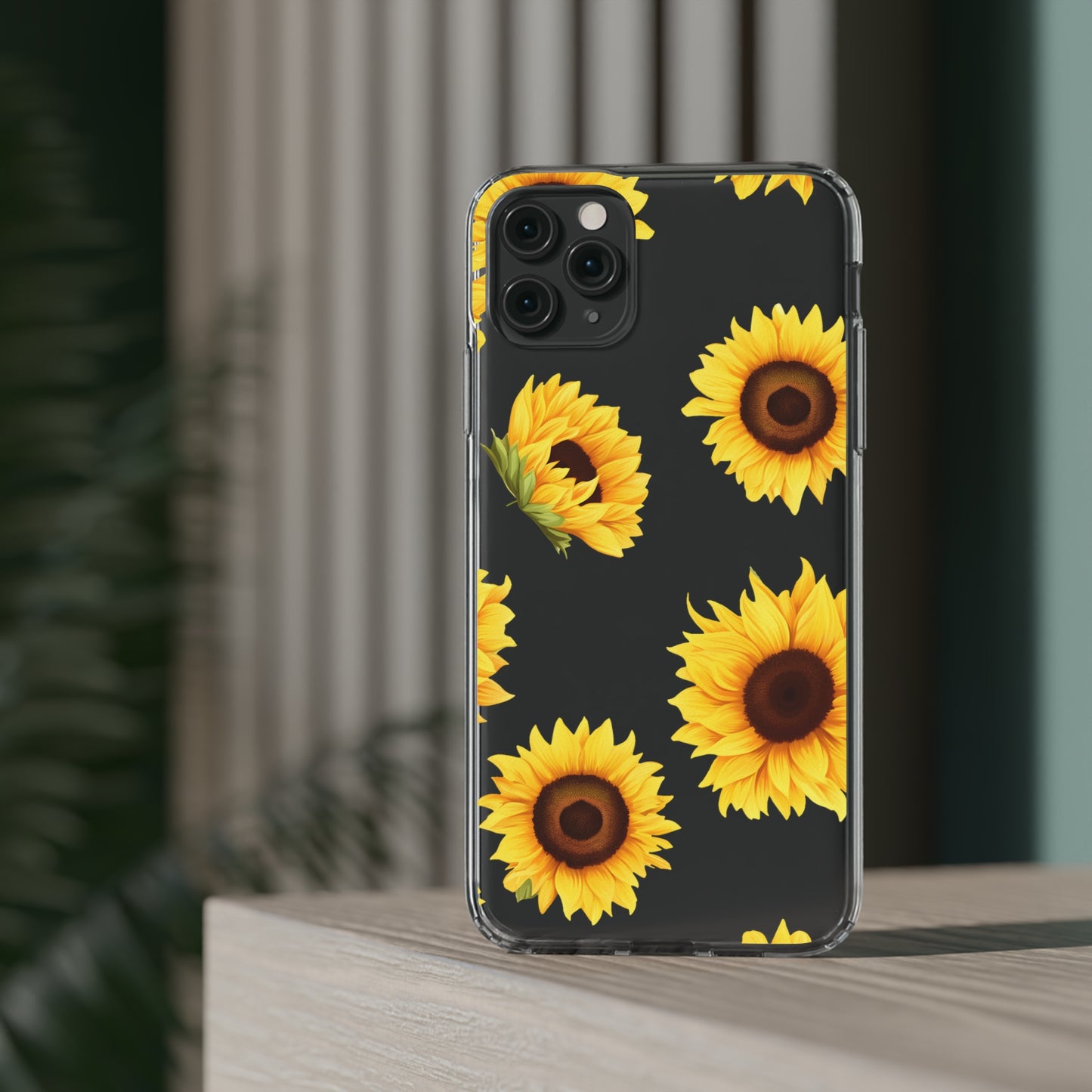 Sunflower - Clear Phone Cases