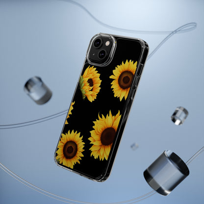 Sunflower - Clear Phone Cases