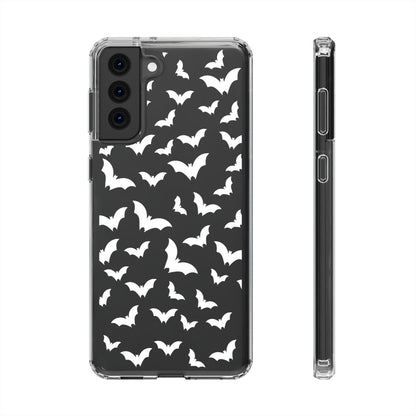 Bat Pattern 3 - Clear Phone Cases