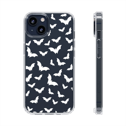 Bat Pattern 3 - Clear Phone Cases