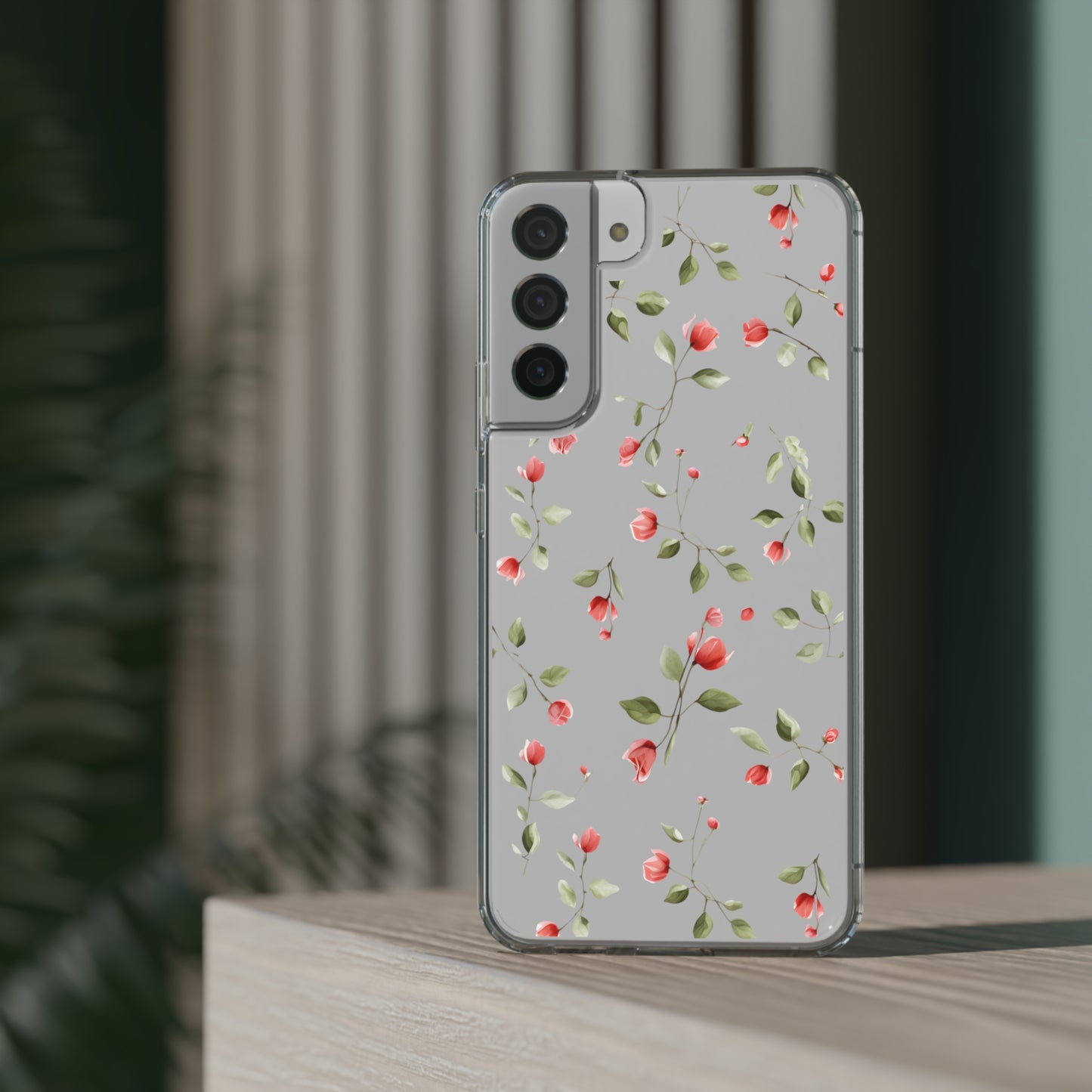 Roses - Clear Phone Cases