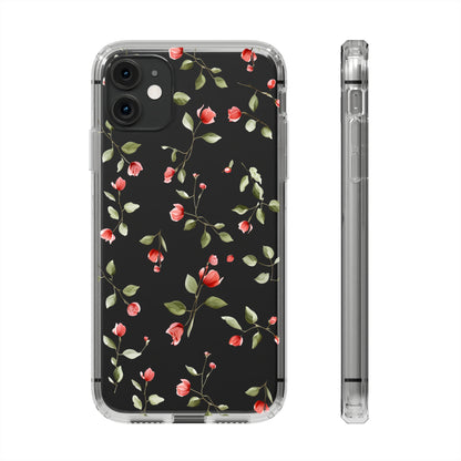 Roses - Clear Phone Cases