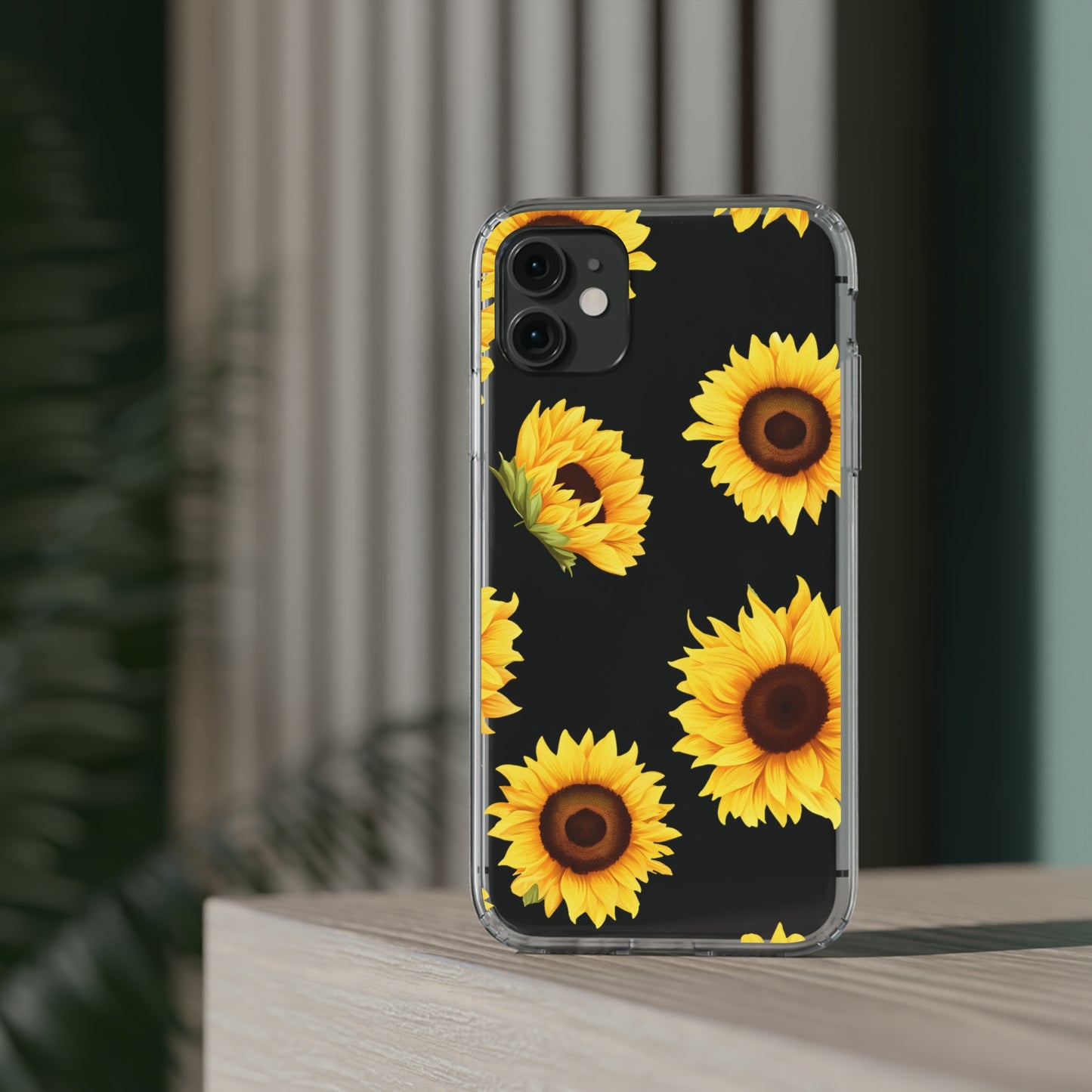 Sunflower - Clear Phone Cases