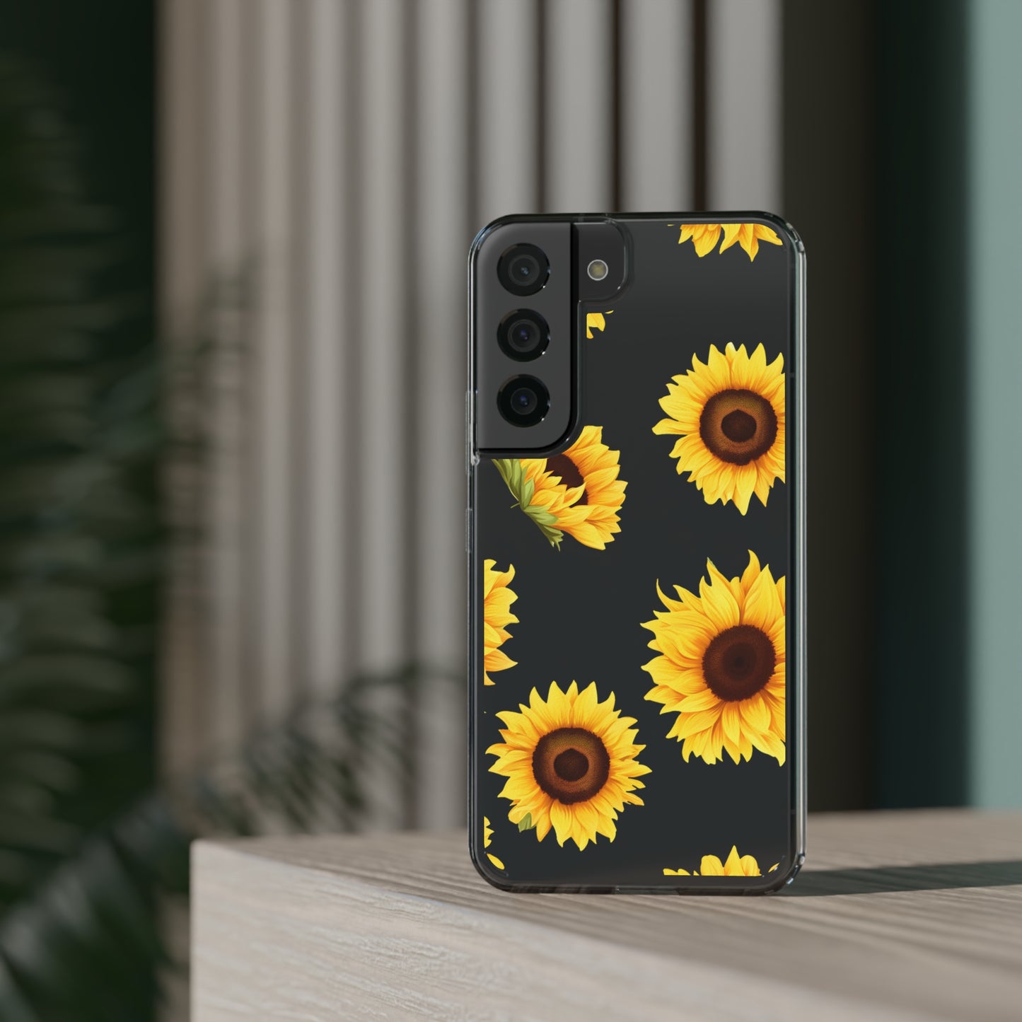 Sunflower - Clear Phone Cases