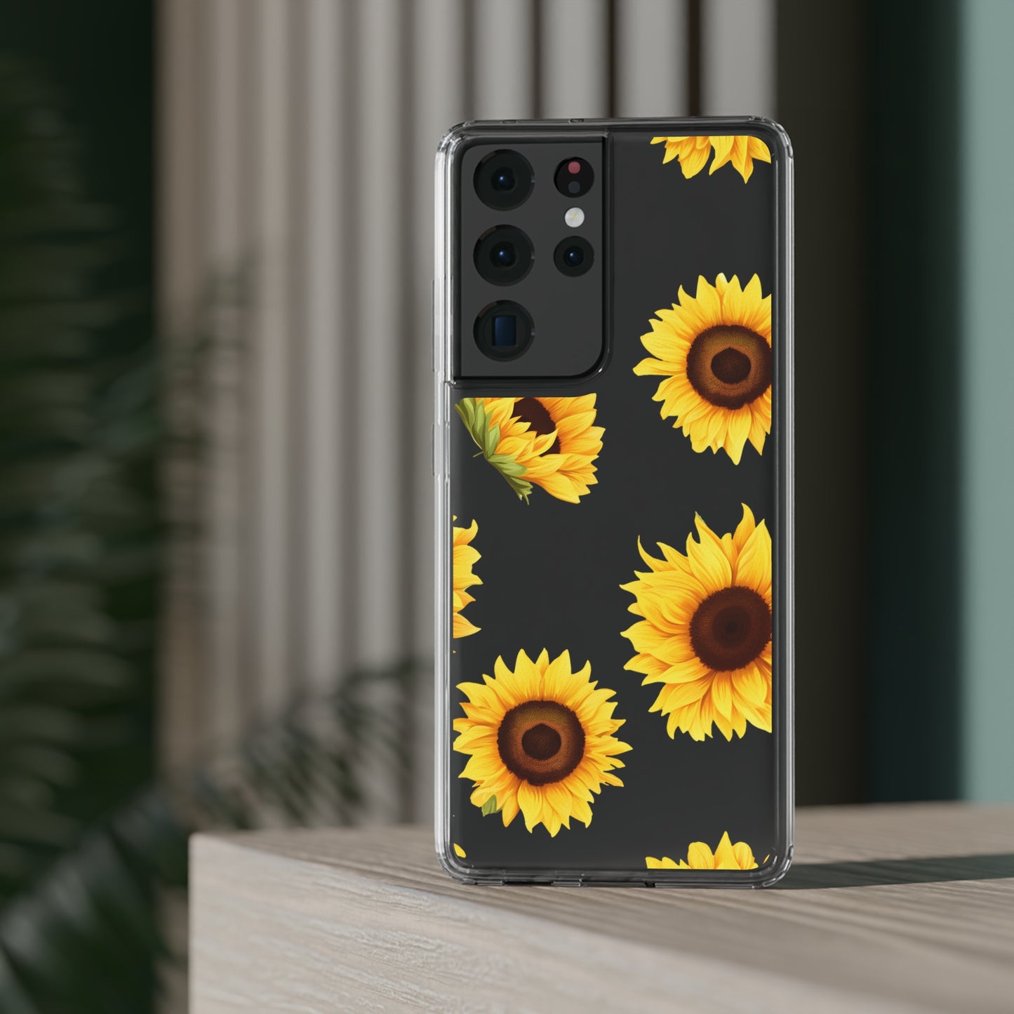 Sunflower - Clear Phone Cases