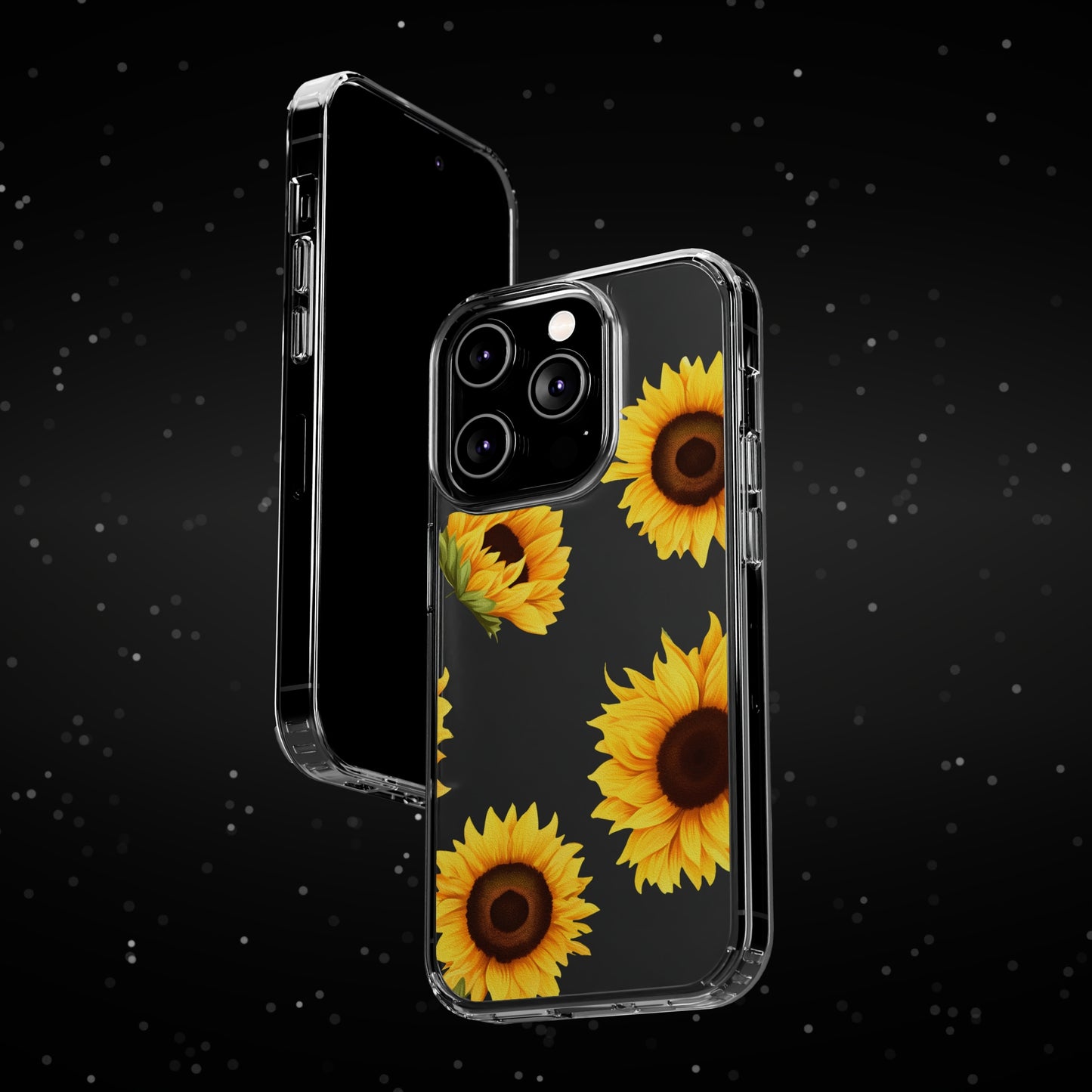 Sunflower - Clear Phone Cases