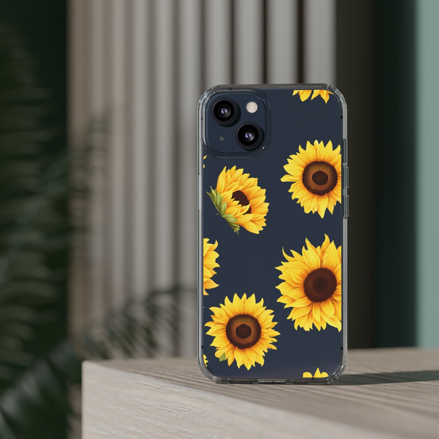 Sunflower - Clear Phone Cases