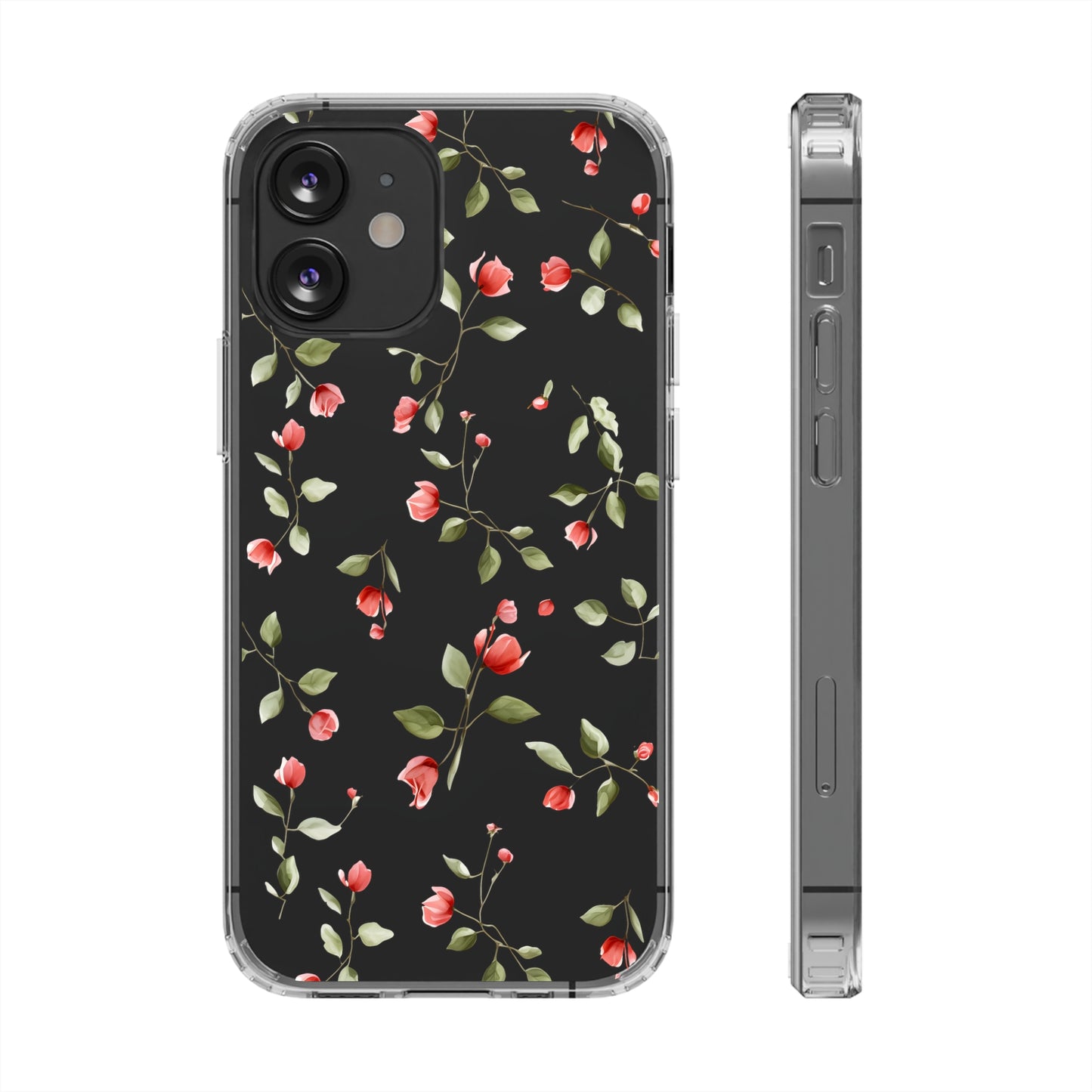 Roses - Clear Phone Cases