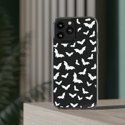 Bat Pattern 3 - Clear Phone Cases