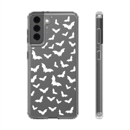 Bat Pattern 3 - Clear Phone Cases