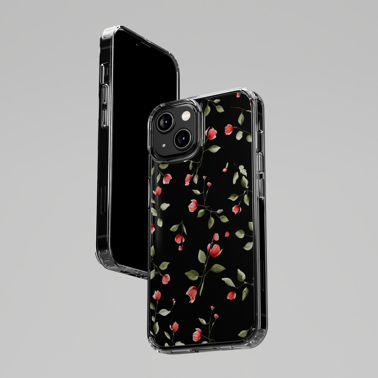 Roses - Clear Phone Cases